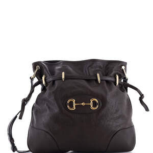 Gucci Horsebit Messenger Bag Leather #257148G11B